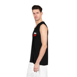 <img src="basketball-jersey.jpg" alt="Red and White Basketball Jersey with Number 23 - Ideal for the Court or Casual Wear">